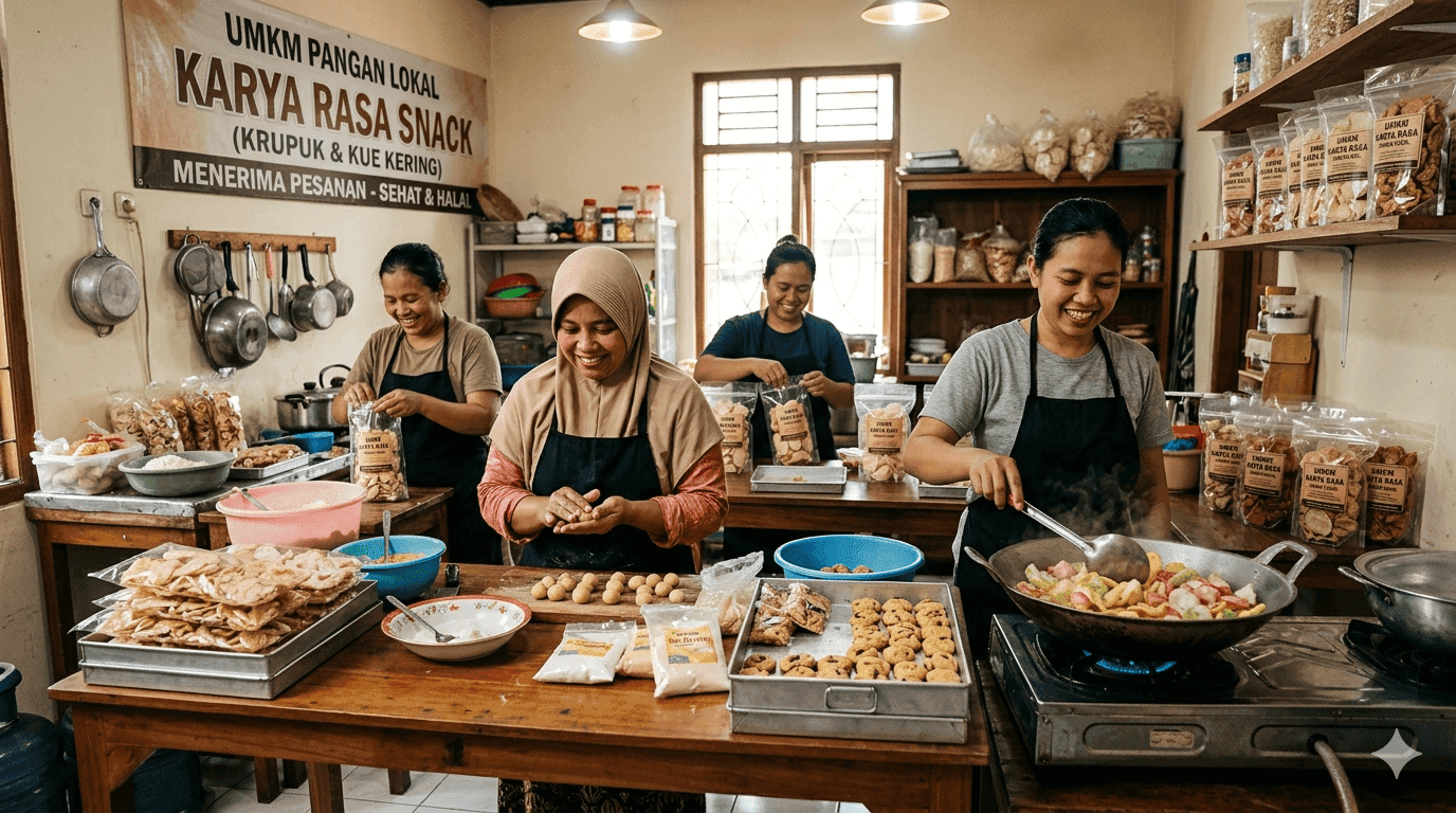 Strategi Mengembangkan UMKM di Sektor Pangan agar Lebih Kompetitif